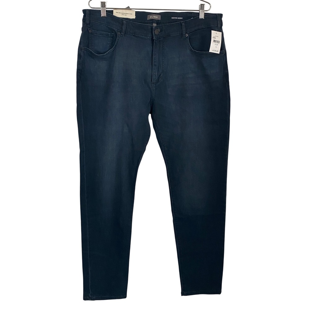 DL1961 Hunter Skinny Jeans Mens 40 Dark Indigo DL Ultimate Botanic Fiber Stretch